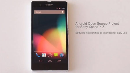 Sony Xperia Z Google Edition